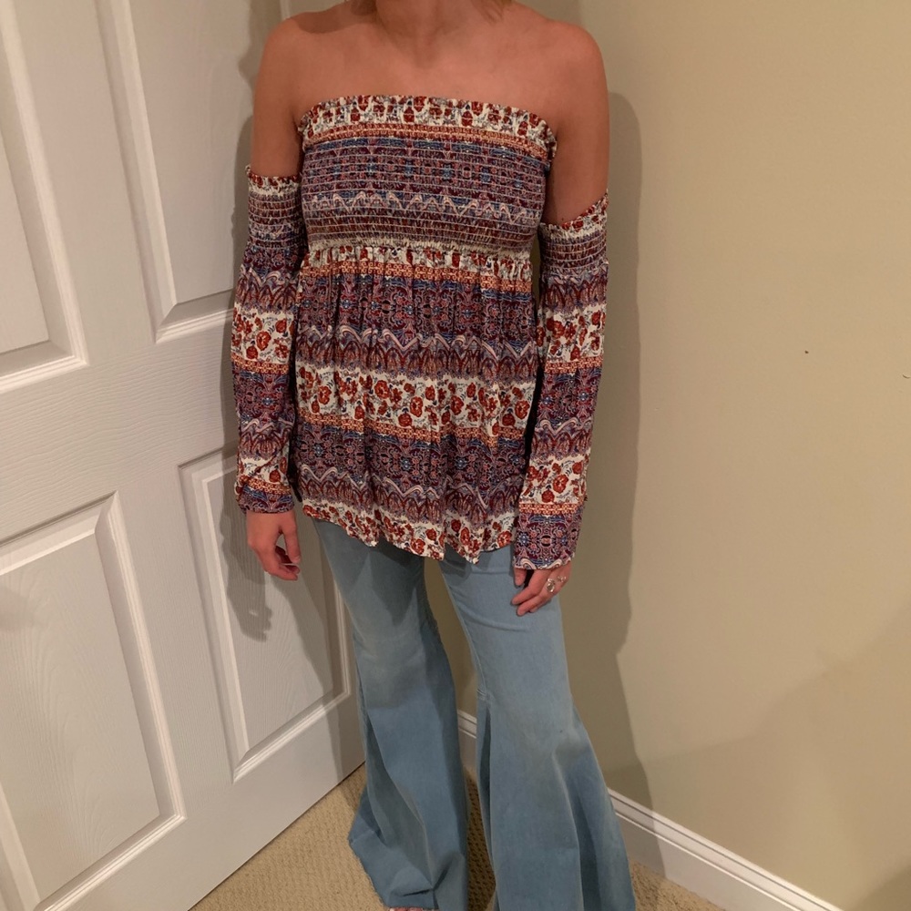 Alter’d State Floral Off The Shoulder Top